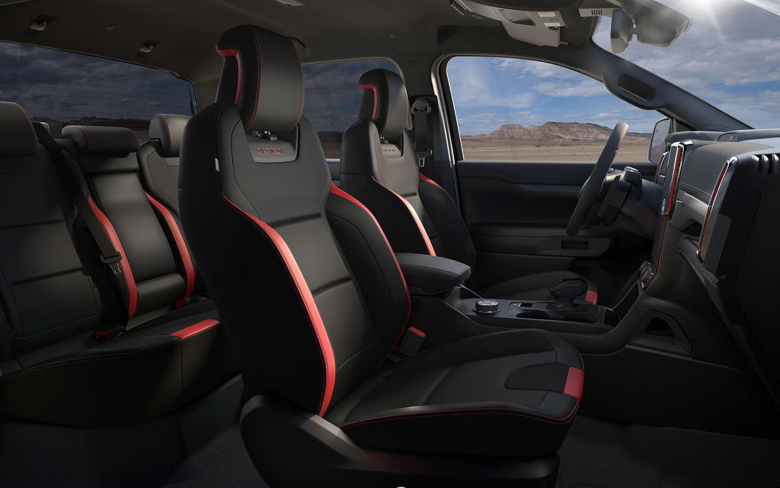 Ghế ngồi theo phong cách thiết kế Ford Performance 