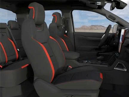 Ghế ngồi theo phong cách thiết kế Ford Performance