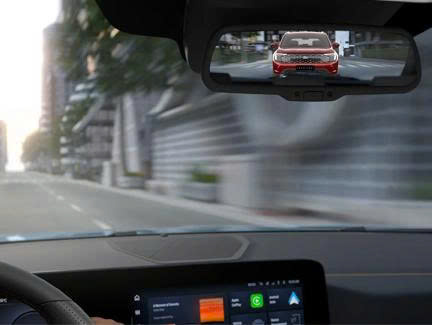 Gương chiếu hậu trong xe điện tử