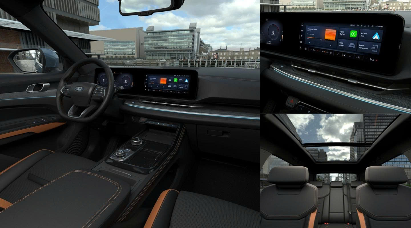 Không gian nội thất rộng rãi, tiện nghi