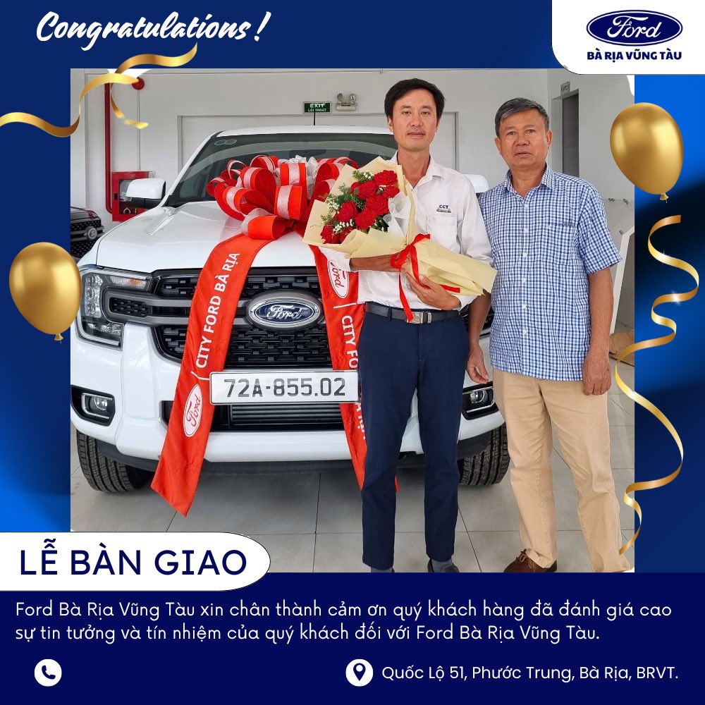 Lễ bàn giao xe Quý 01/2025