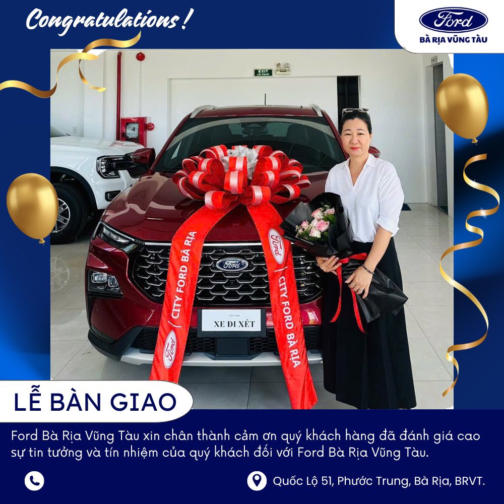 Lễ bàn giao xe Quý 02/2025